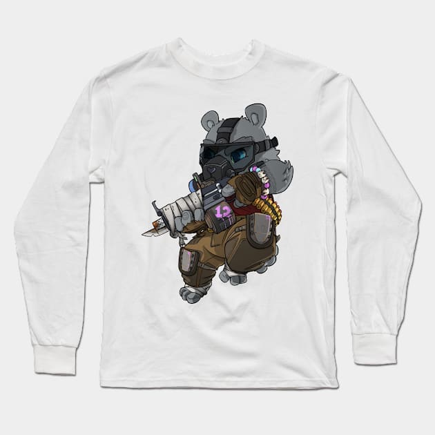 Tactical Teddies ® Hunter Mr Snookums Long Sleeve T-Shirt by hiwez